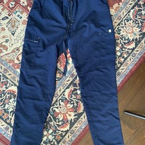 Figs Cargo scrub pants in navy S